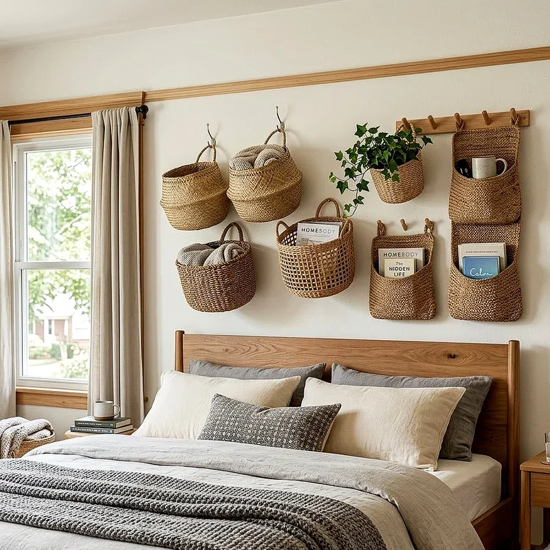 Over Bed Storage Ideas