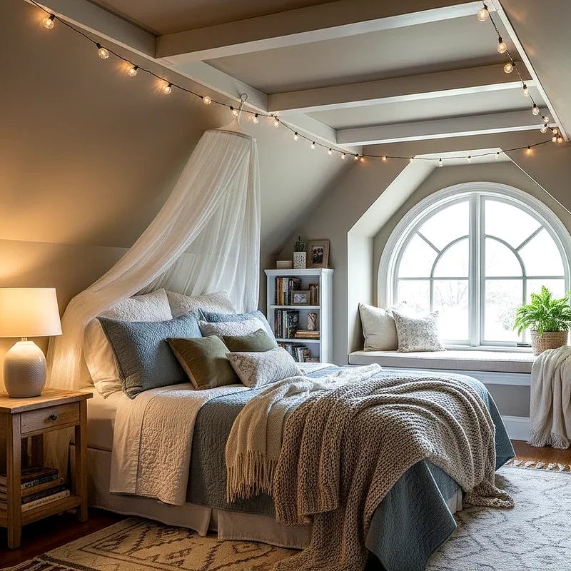 Small Attic Bedroom Ideas