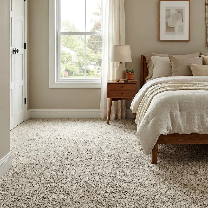 Neutral Bedroom Carpet Ideas