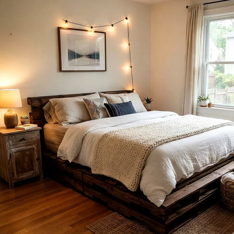 DIY Pallet Bed Frame Ideas
