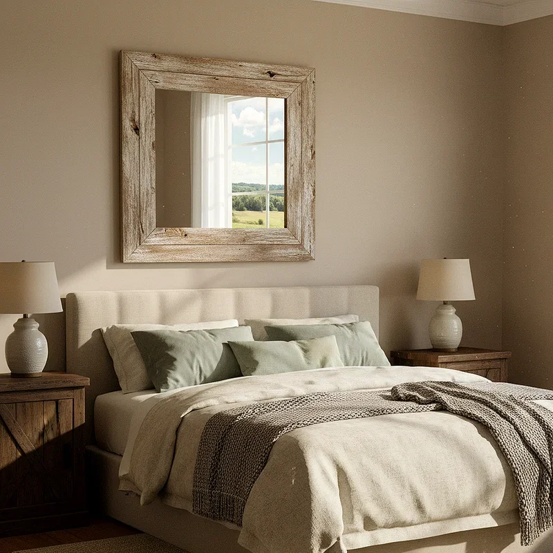 Mirror Above Bed Ideas