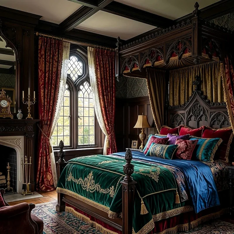 Victorian Gothic Bedroom Ideas