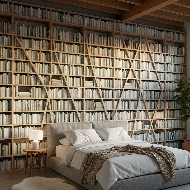Library Bedroom Ideas