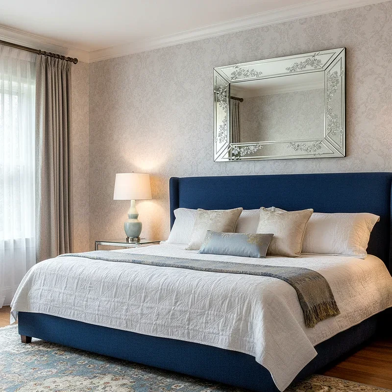 Mirror Above Bed Ideas