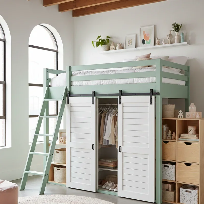 Girl Loft Bed Ideas