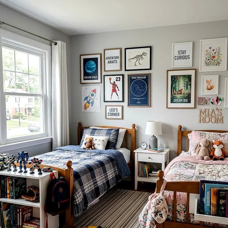 Boy and Girl Shared Bedroom Ideas