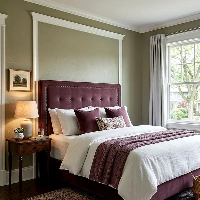 Plum Bedroom Ideas