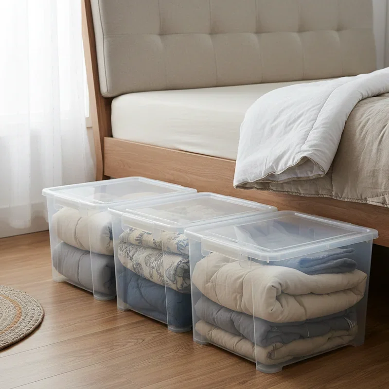 Comforter Storage Ideas