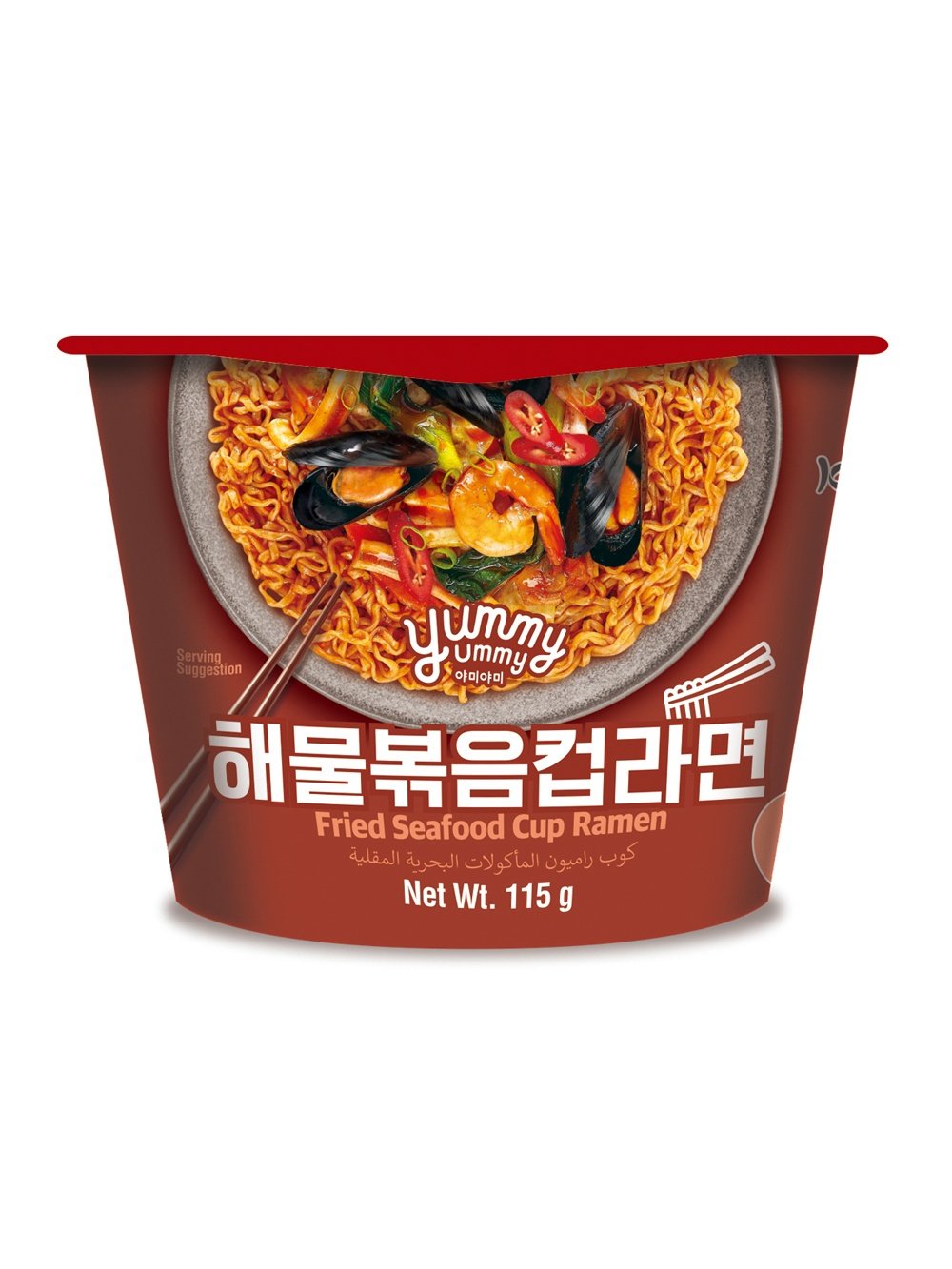 Fried Seafood Cup Ramen