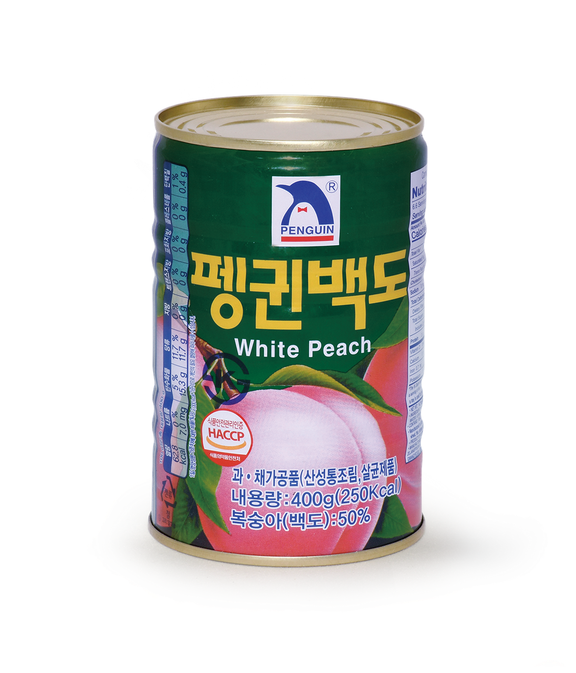 Penguin White Peach