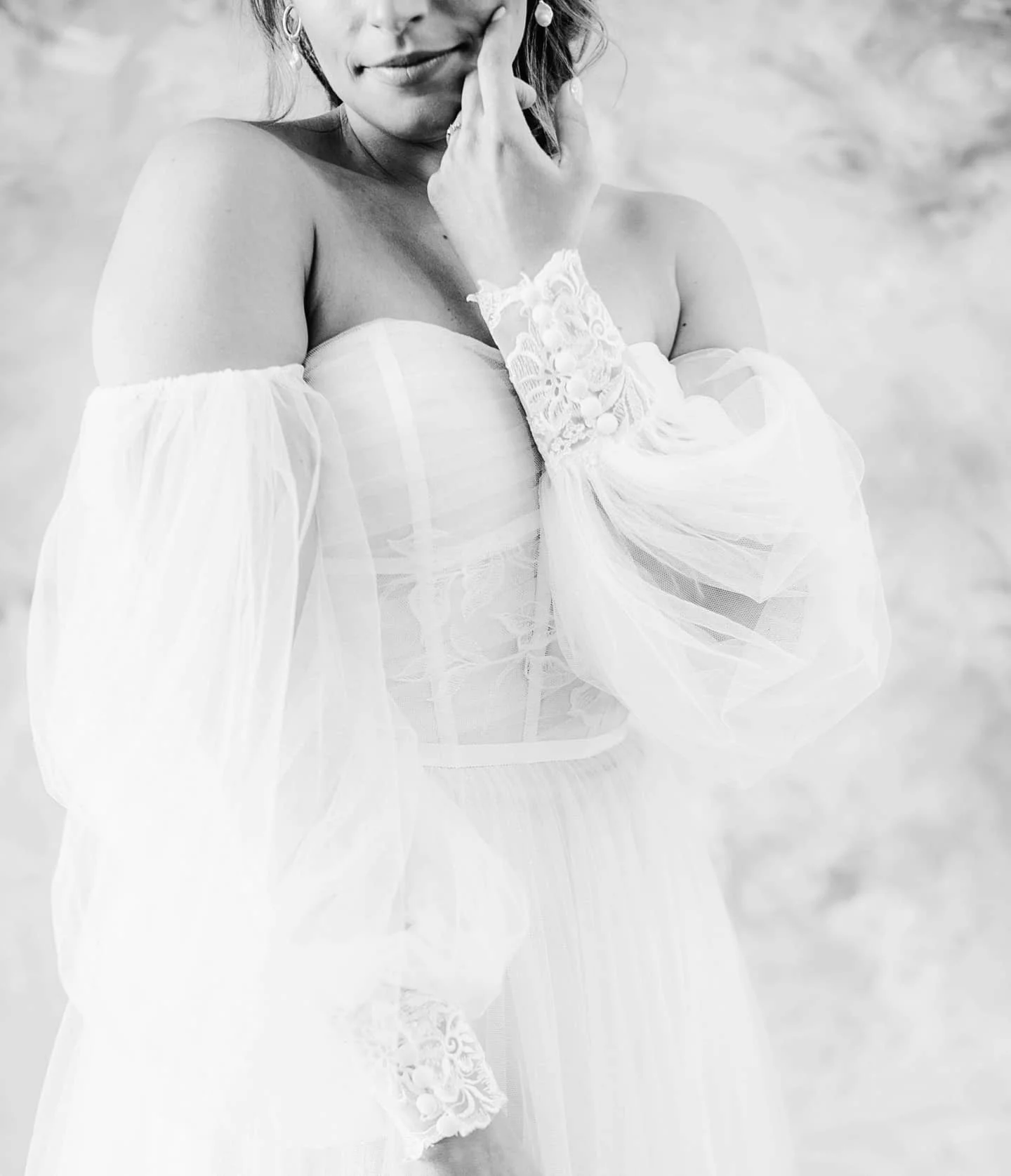 Photo de mariage éditoriale, future mariée à Paris