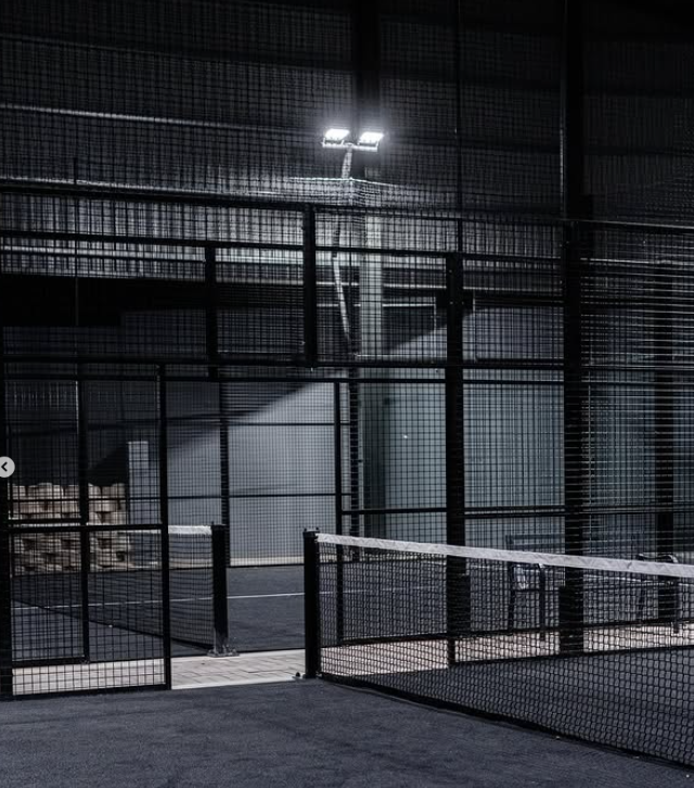 Indoor padel club in Durban, built by PadelNation.