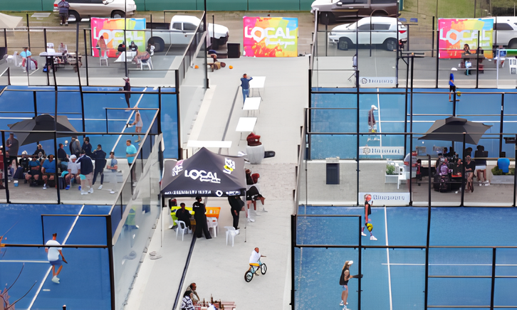 Padel Park in the Eastern Cape, built by PadelNation.