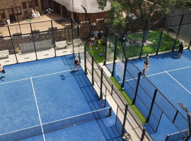 Zinkwazi Padel club, built by PadelNation.