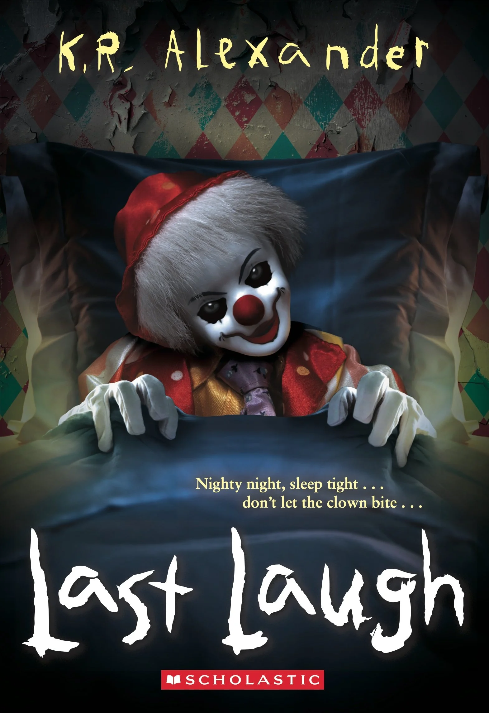 this clown doll will have the last laugh!