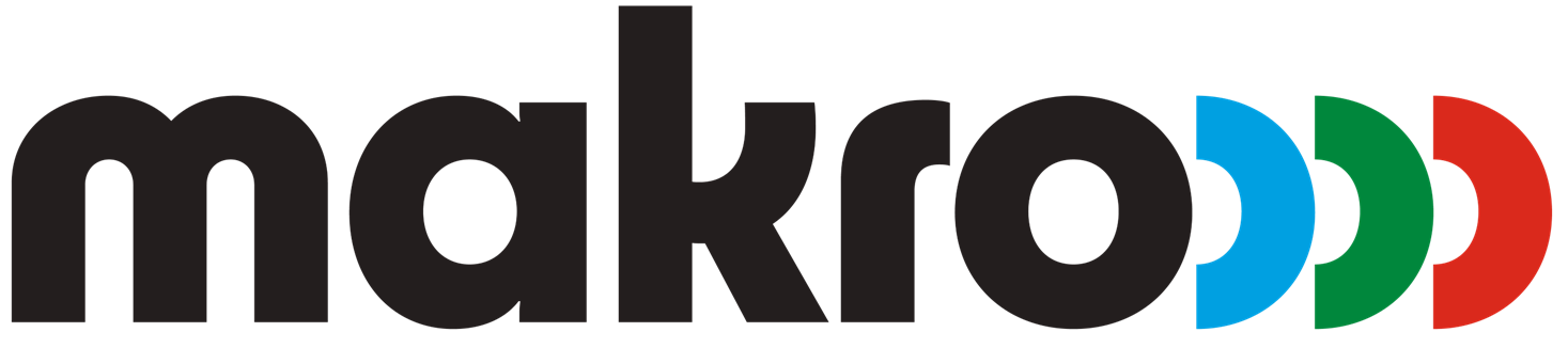 Microsoft logo with black text and four colored arcs in blue, green, yellow, and red on a white background.