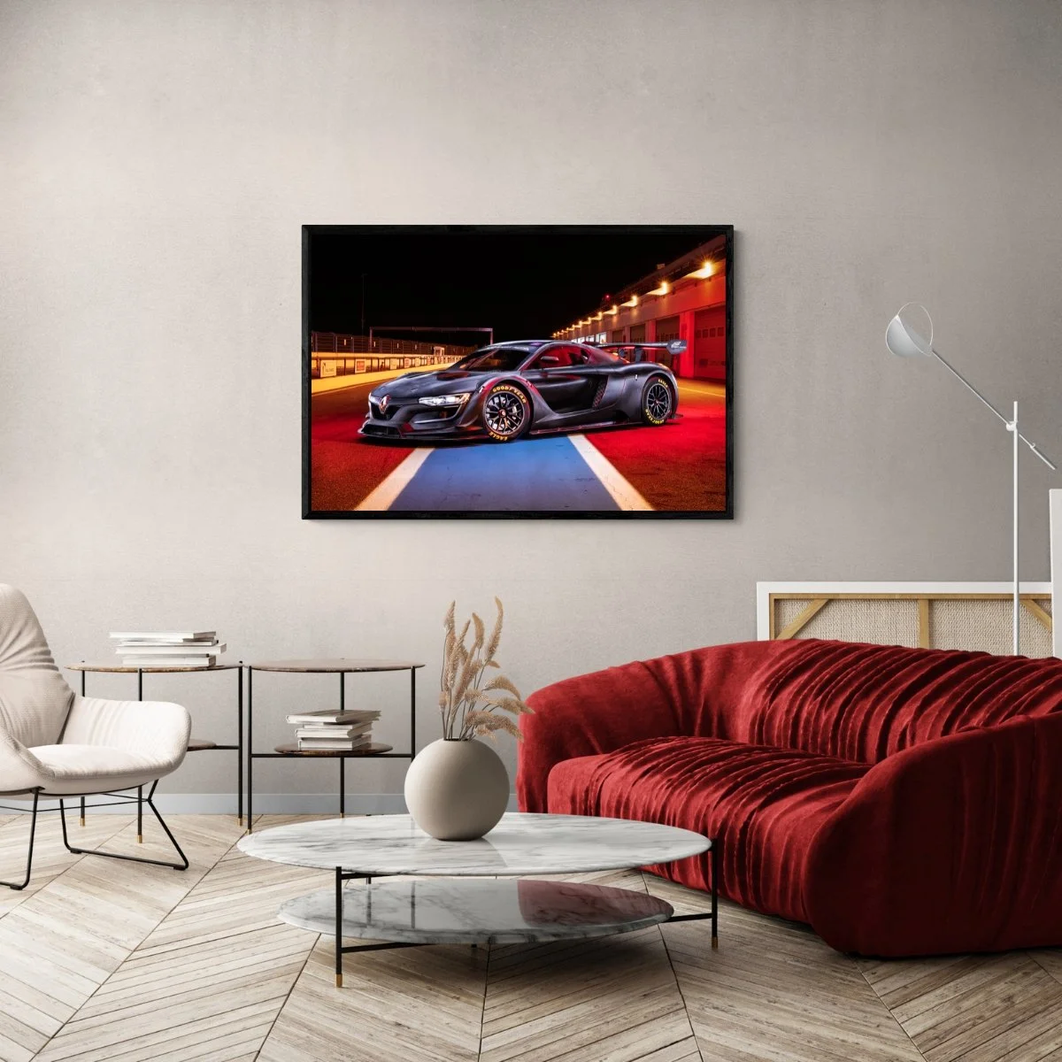 Photographie d’art Renault RS01 tirage 80x120 cm – Night Car Studio