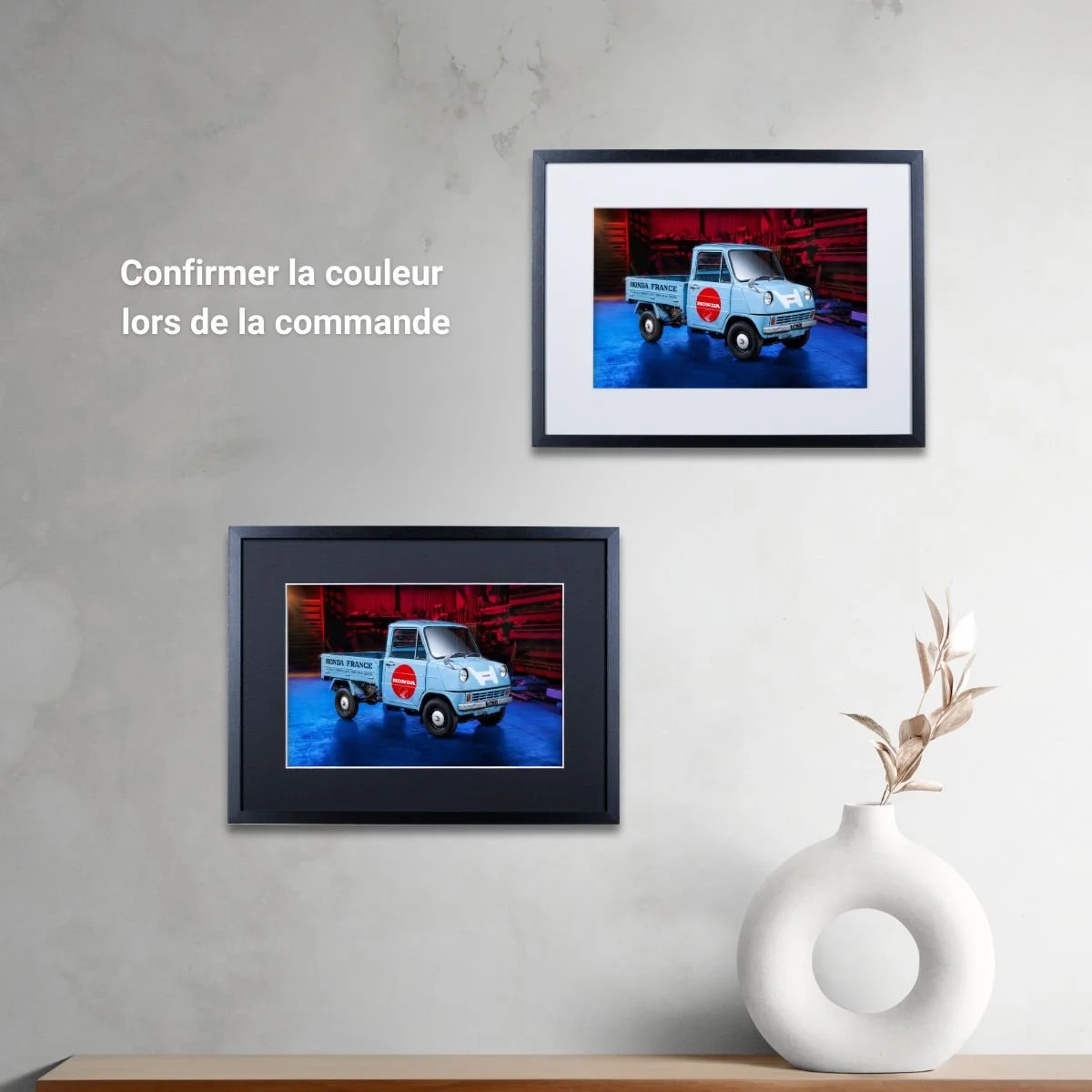 Photographie d’art Honda T360 tirage 20x30 cm – Night Car Studio