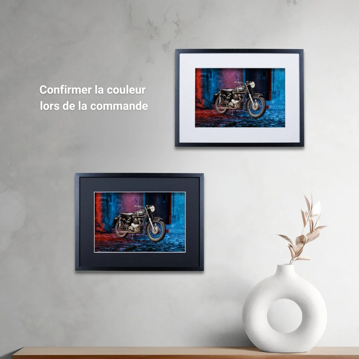 Photographie d’art AJS Model 20 tirage 20x30 cm – Night Car Studio