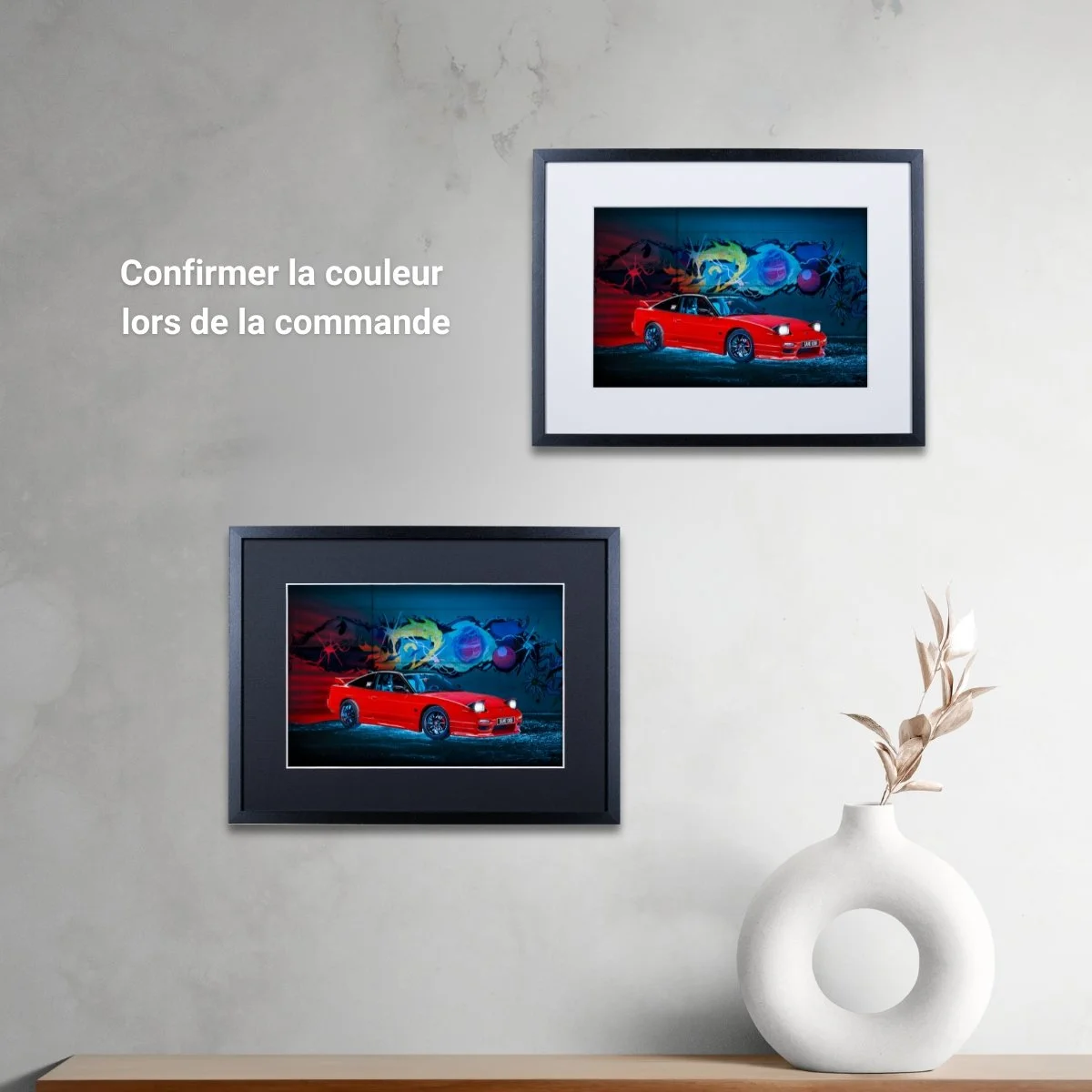 Photographie d’art Nissan Silvia S13 200SX tirage 20x30 cm – Night Car Studio