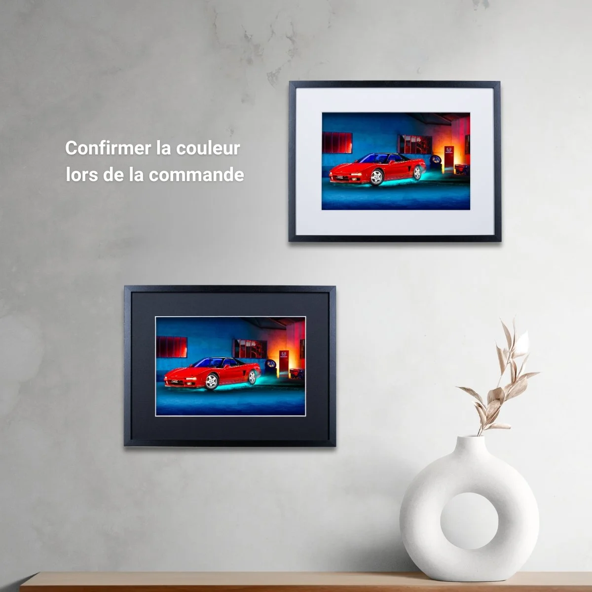 Photographie d’art Honda NSX GT2 Tribute tirage 20x30 cm – Night Car Studio