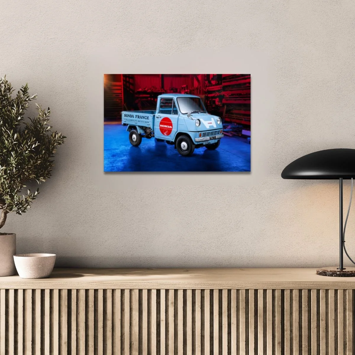 Photographie d’art Honda T360 tirage 40x60 cm – Night Car Studio