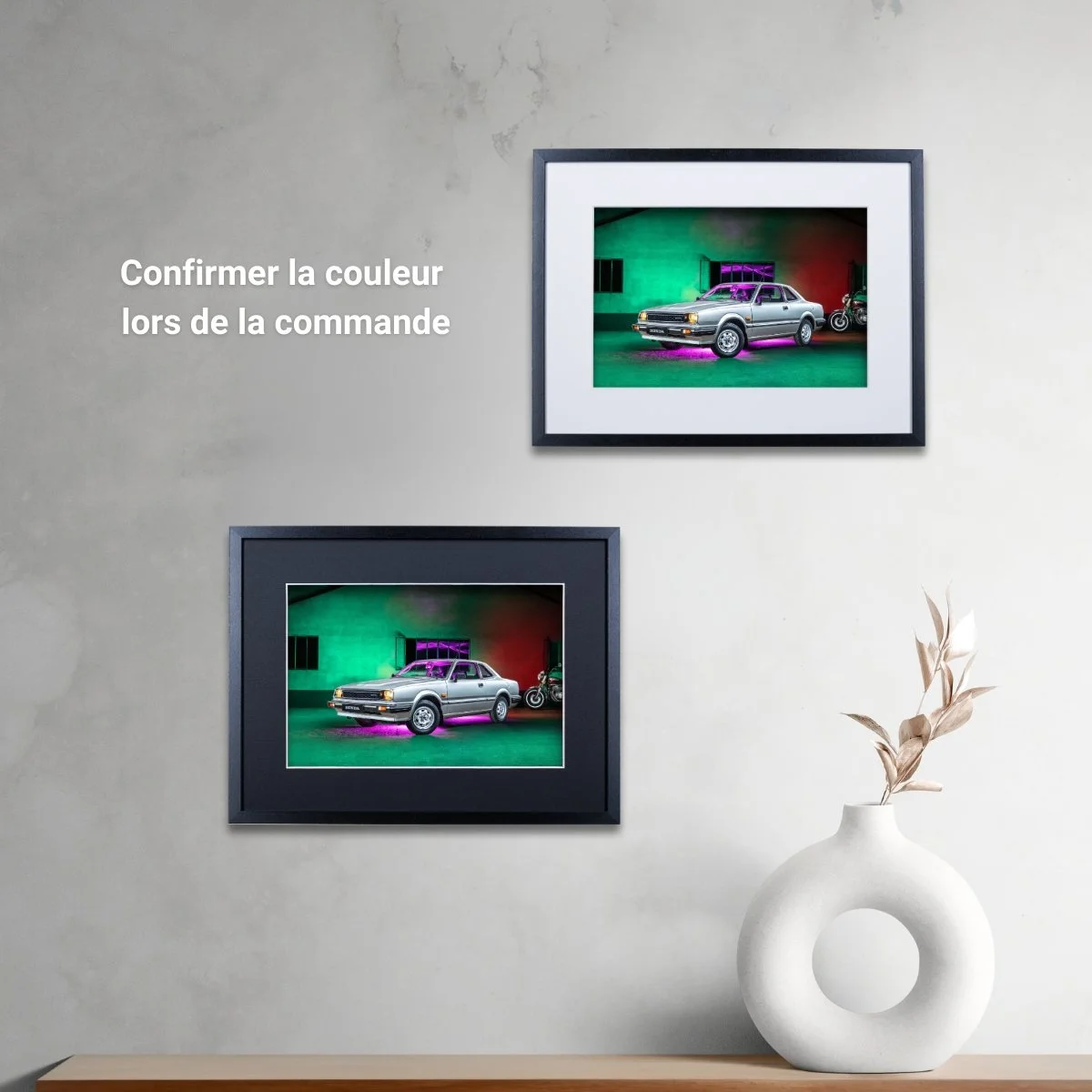 Photographie d’art Honda Prelude 1G tirage 20x30 cm – Night Car Studio