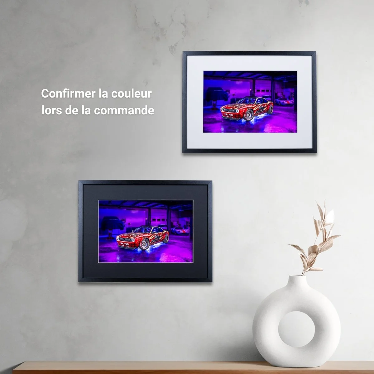 Photographie d’art Nissan Silvia S14 Rocket Bunny tirage 20x30 cm – Night Car Studio