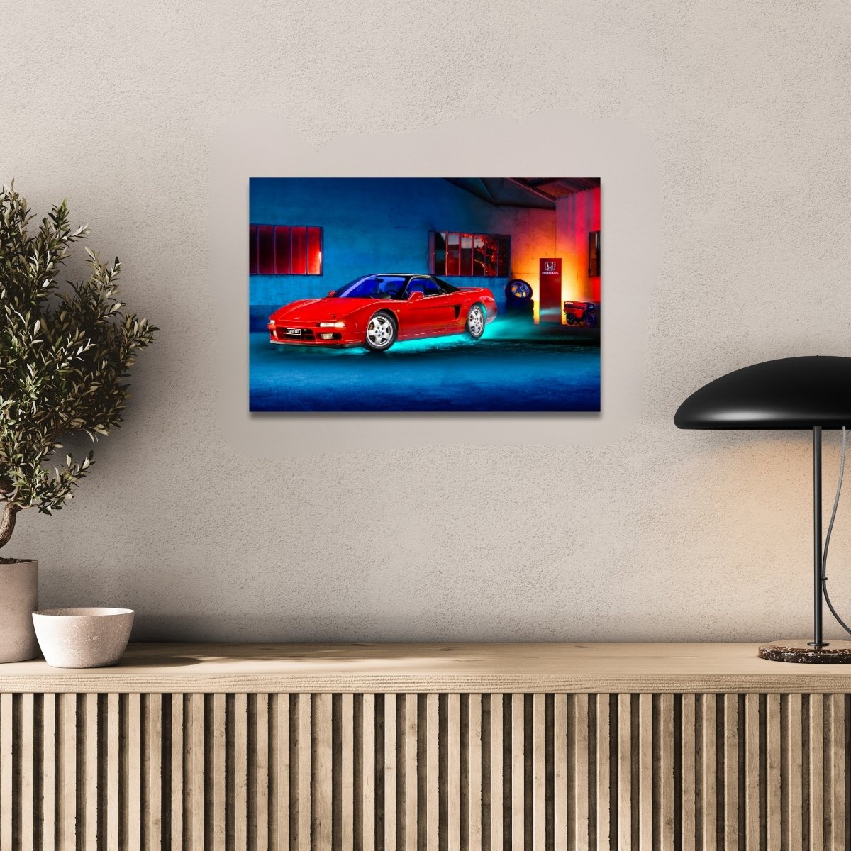 Photographie d’art Honda NSX GT2 Tribute tirage 40x60 cm – Night Car Studio