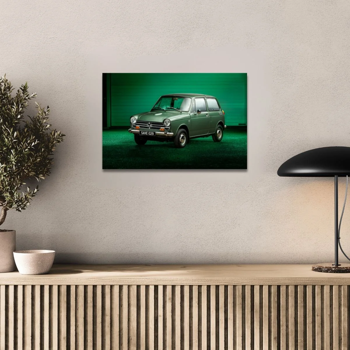 Photographie d’art Honda N600 tirage 40x60 cm – Night Car Studio