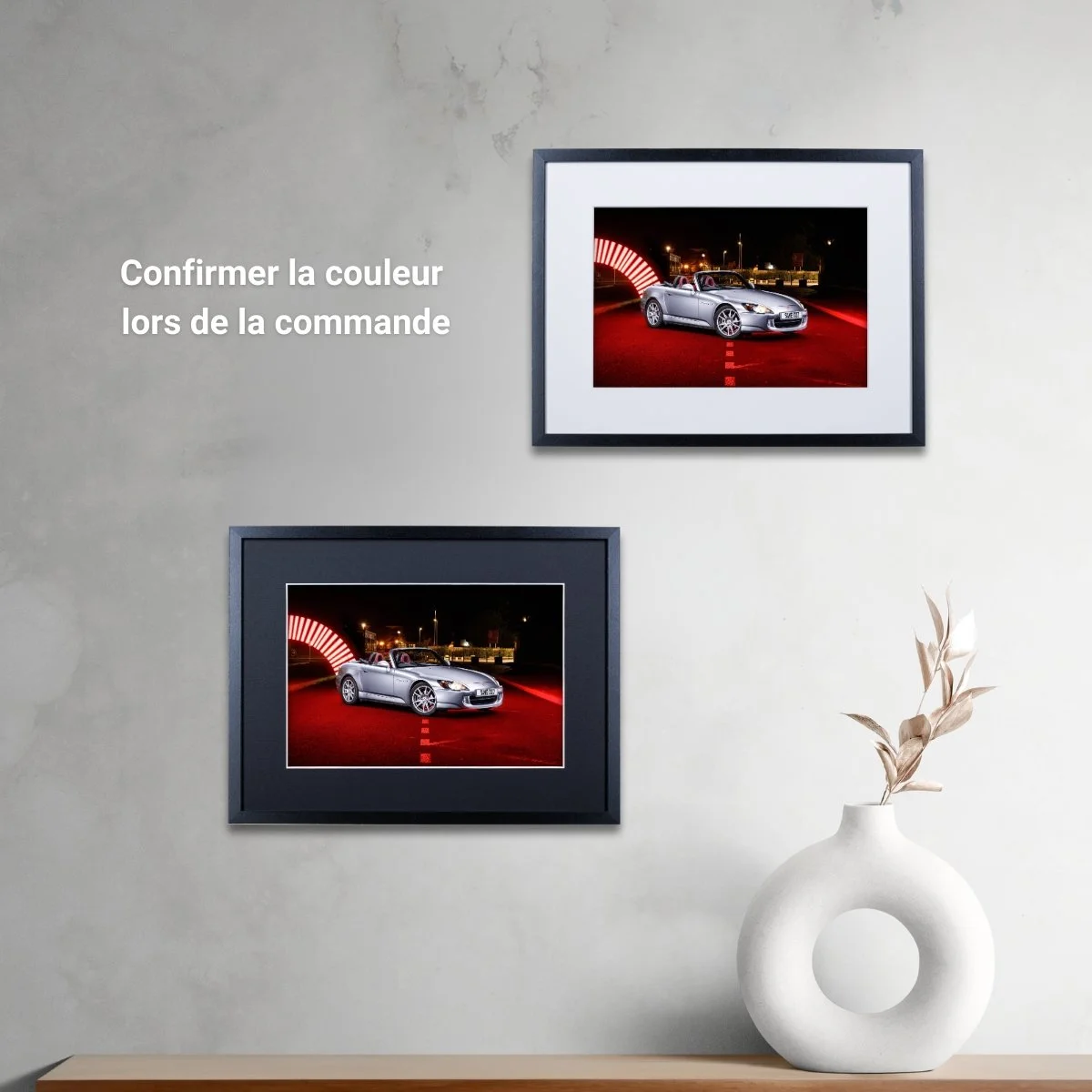Photographie d’art Honda S2000 tirage 20x30 cm – Night Car Studio