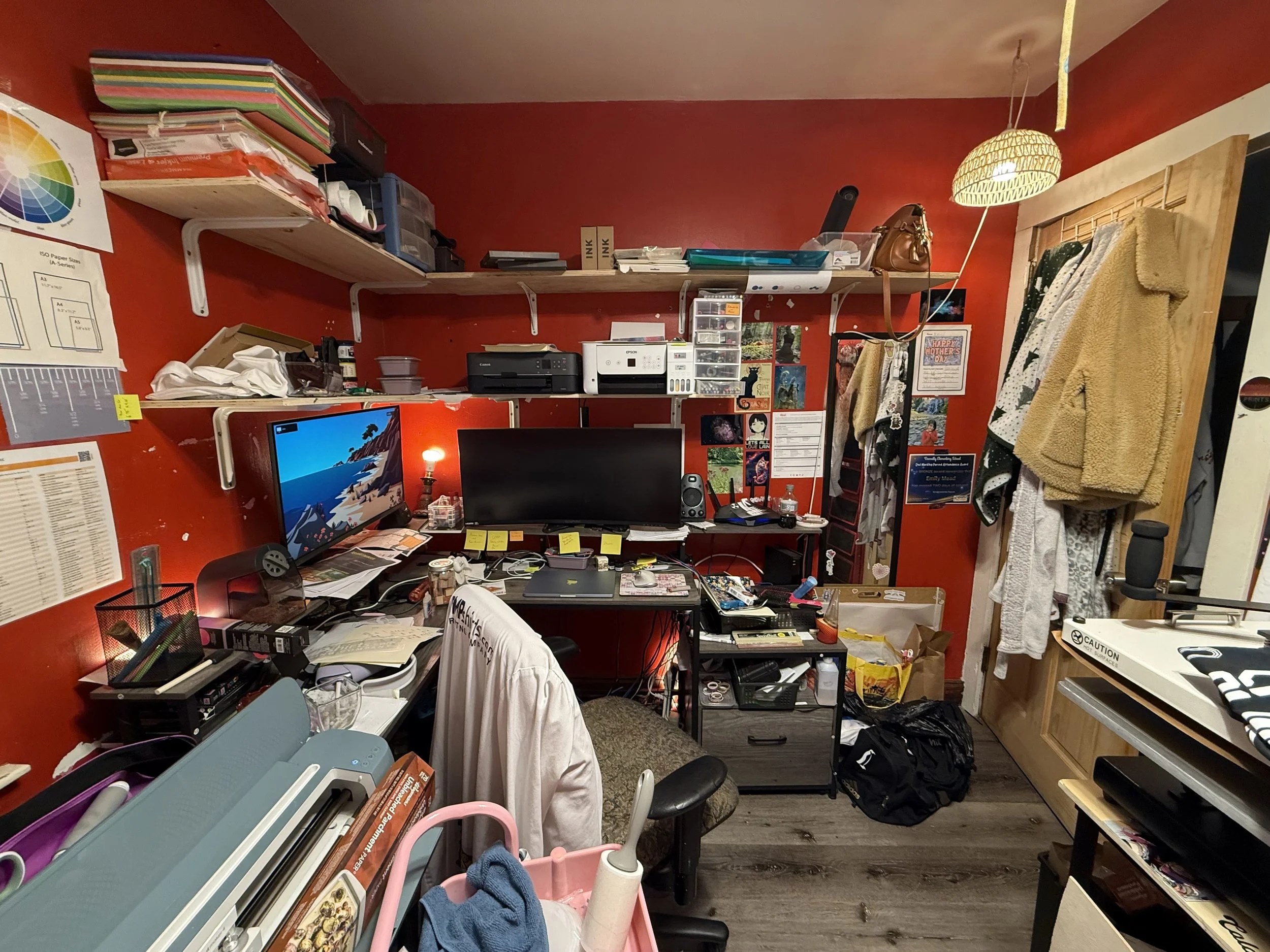 My Crowded Mess of a Studio