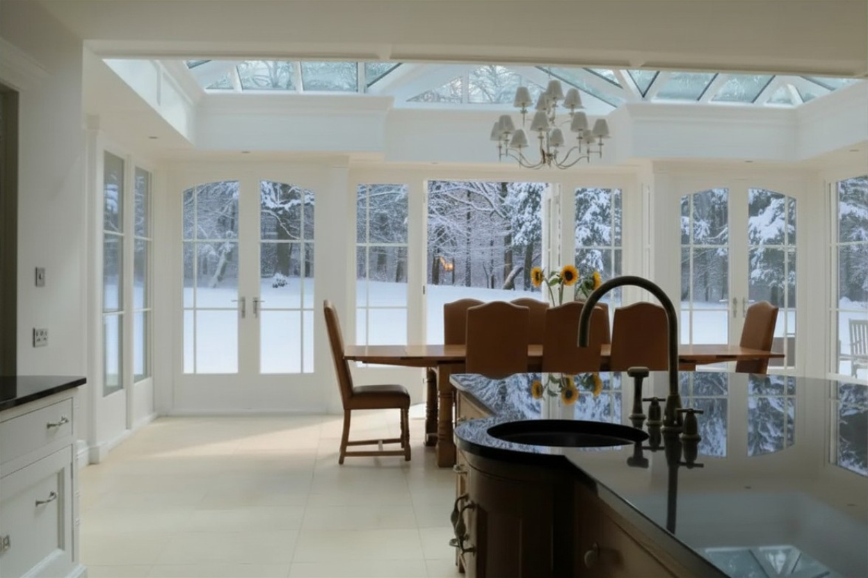 Myth vs. Reality: Will My Glazed Extension Get Too Hot in Summer and Too Cold in Winter?