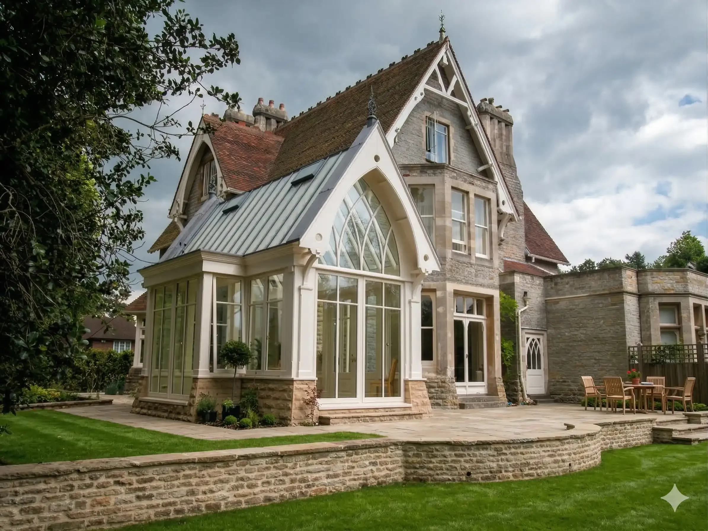 Case Study: A custom Gothic revival timber conservatory for a Victorian residence in Dorset.