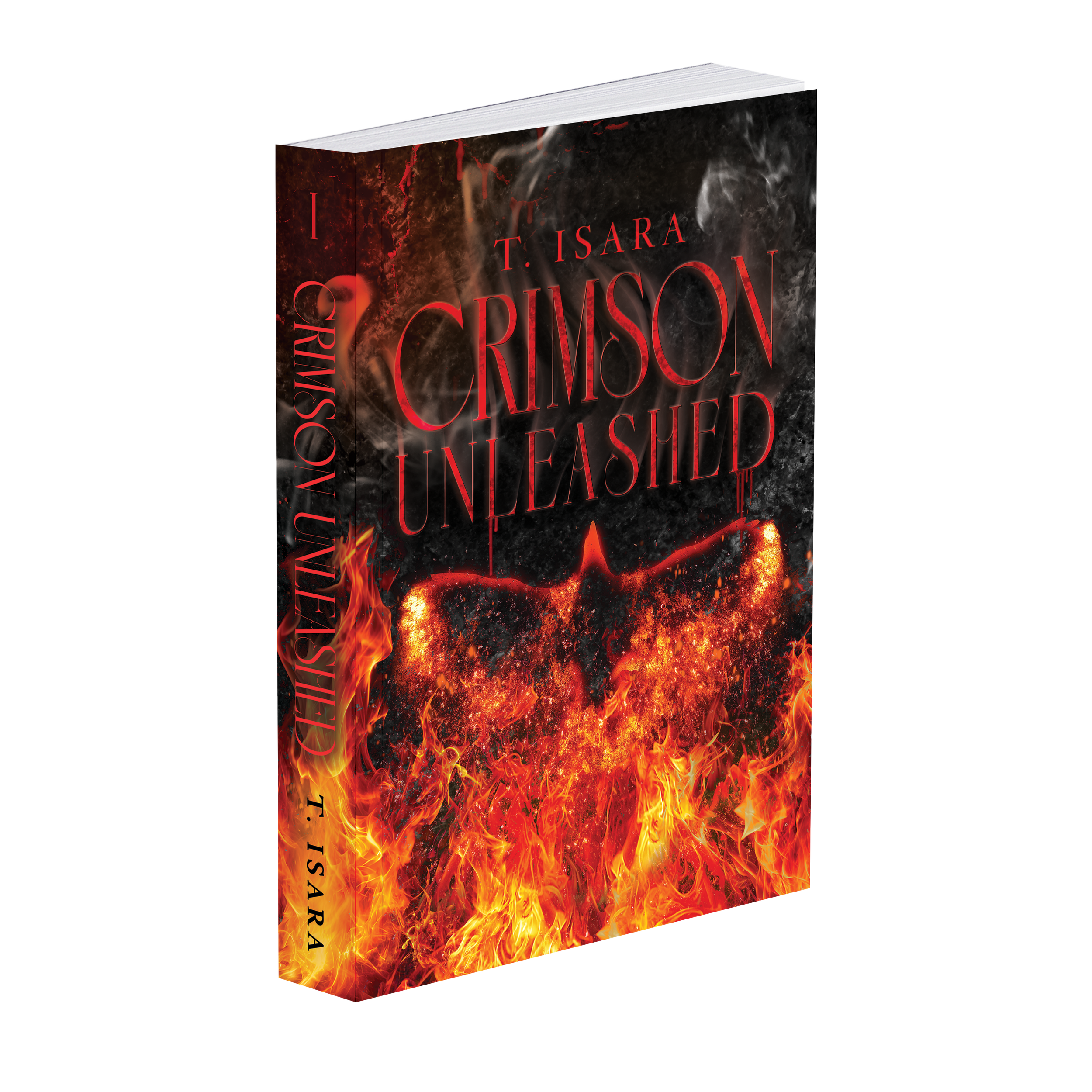 PRE-ORDER Crimson Unleashed - Book One of the Aelythium Saga - PAPERBACK SIGNED COPY