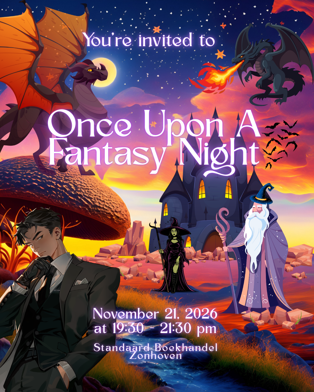 Ticket Once Upon a Fantasy Night ✨ 21 November