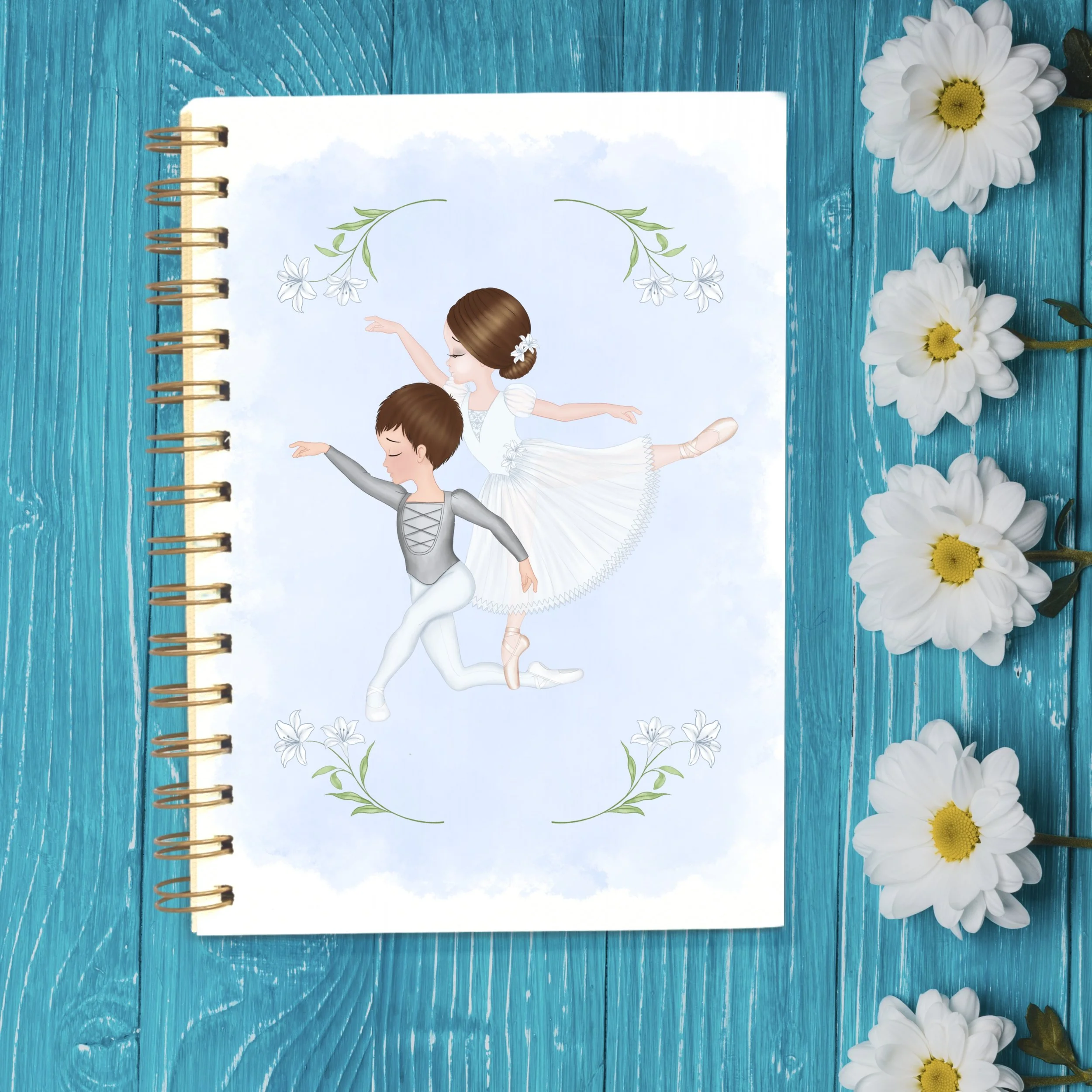 Giselle  Spiral notebook