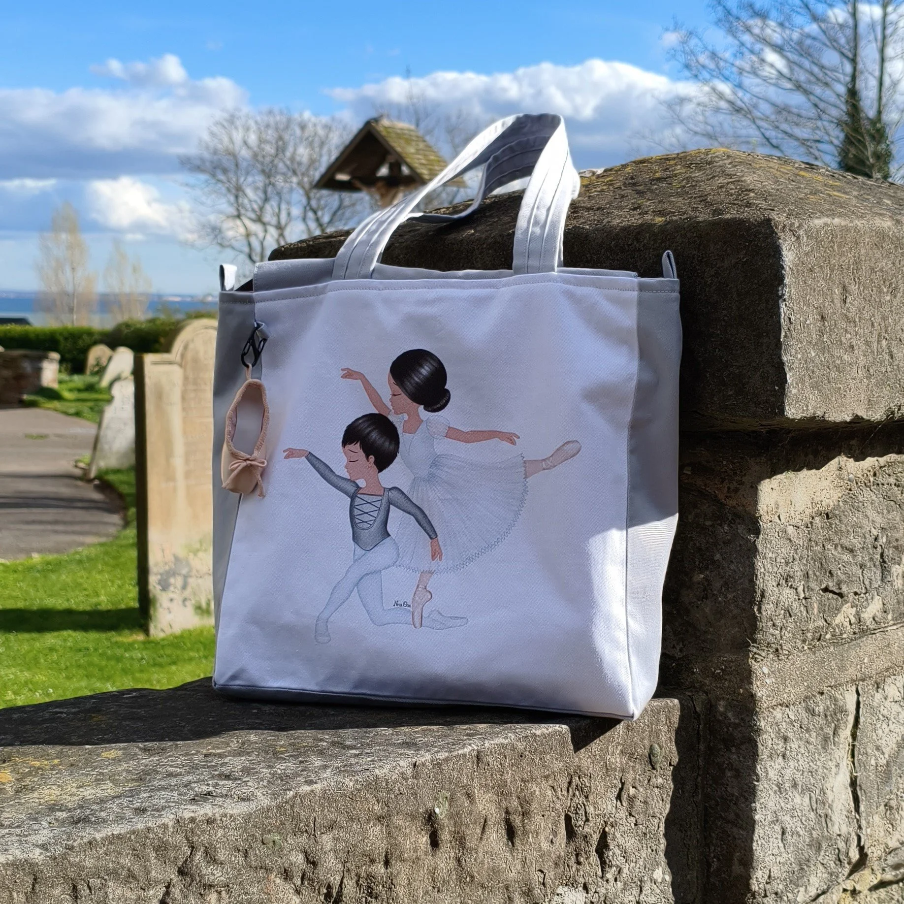 Giselle Multi Pockets Tote Bag