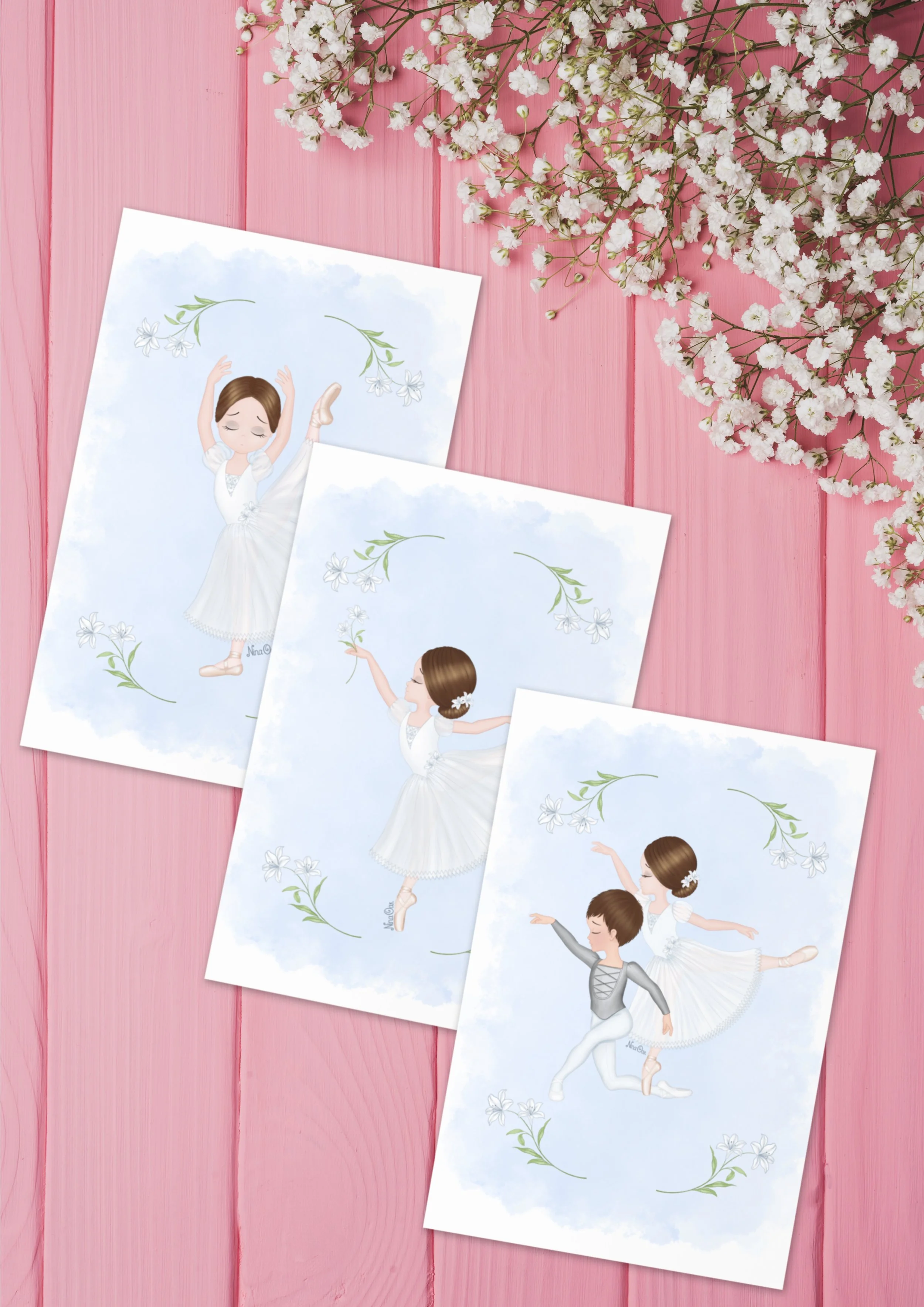 Giselle Greeting Card