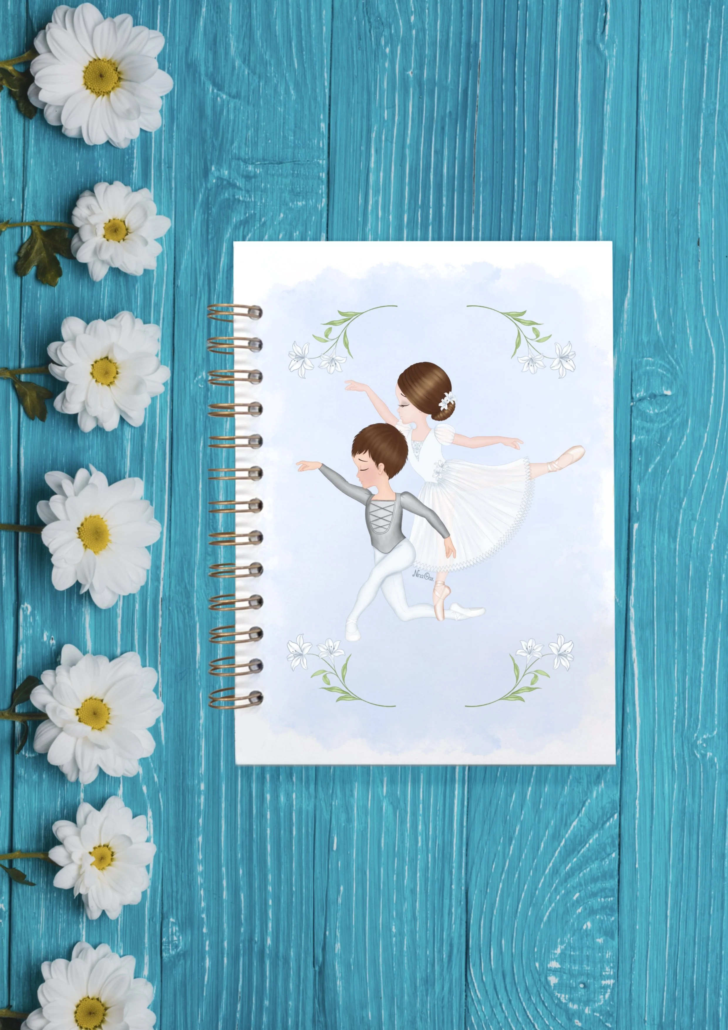 Giselle  Spiral notebook