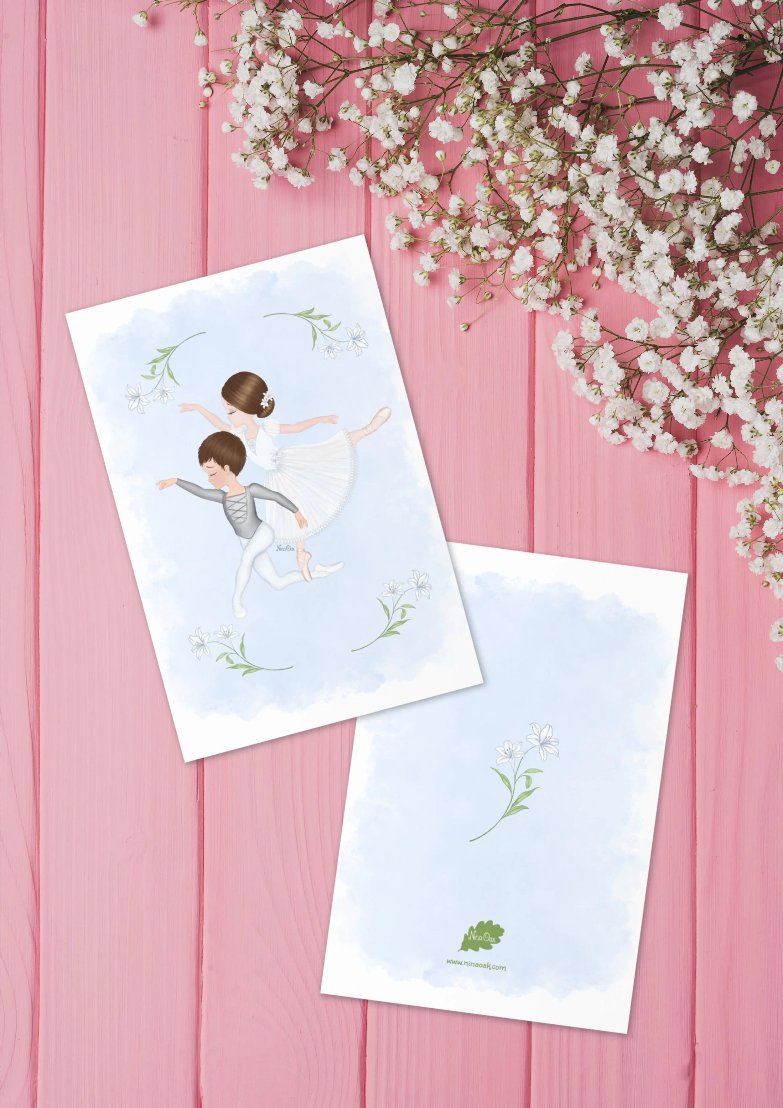 Giselle Greeting Card