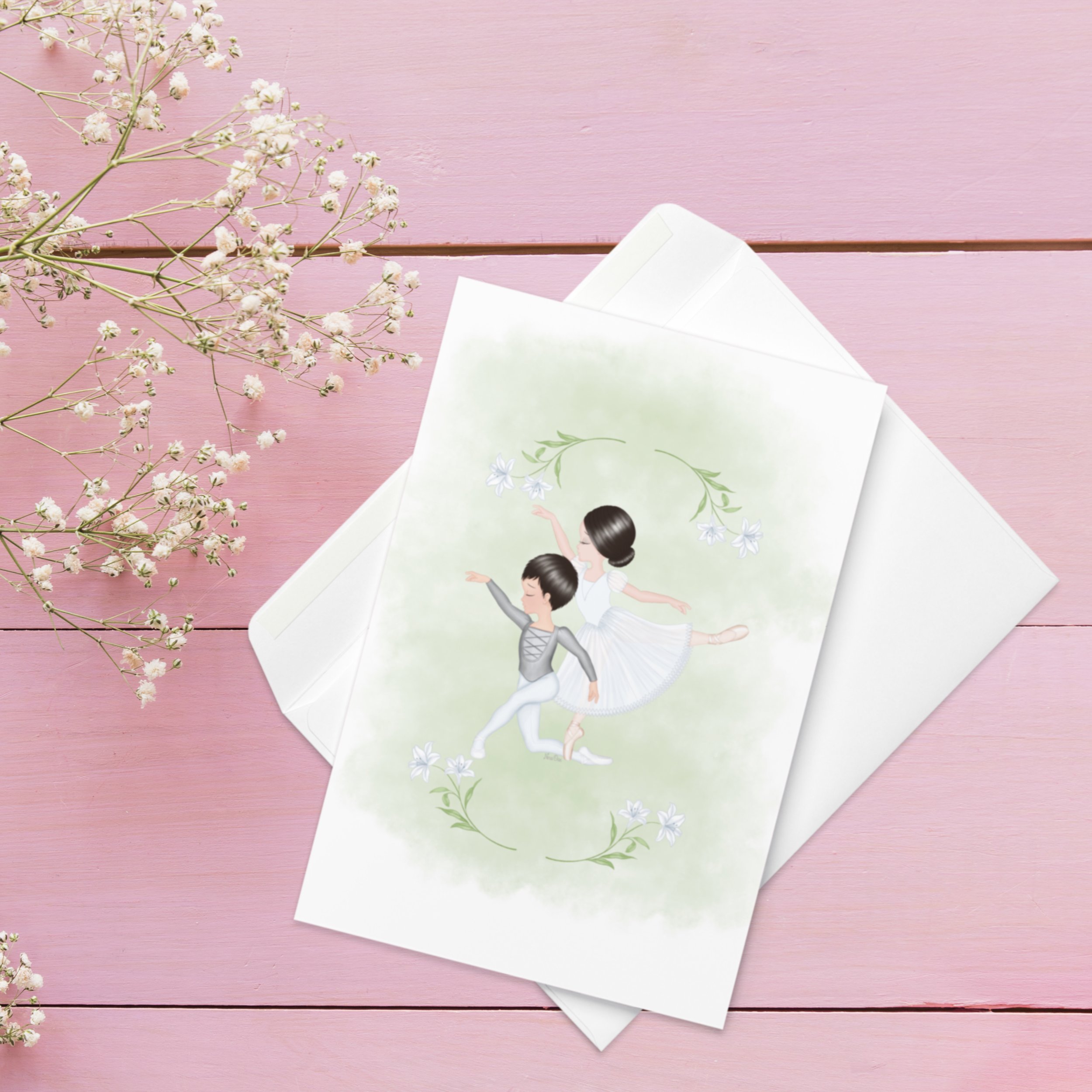 Giselle Greeting Card