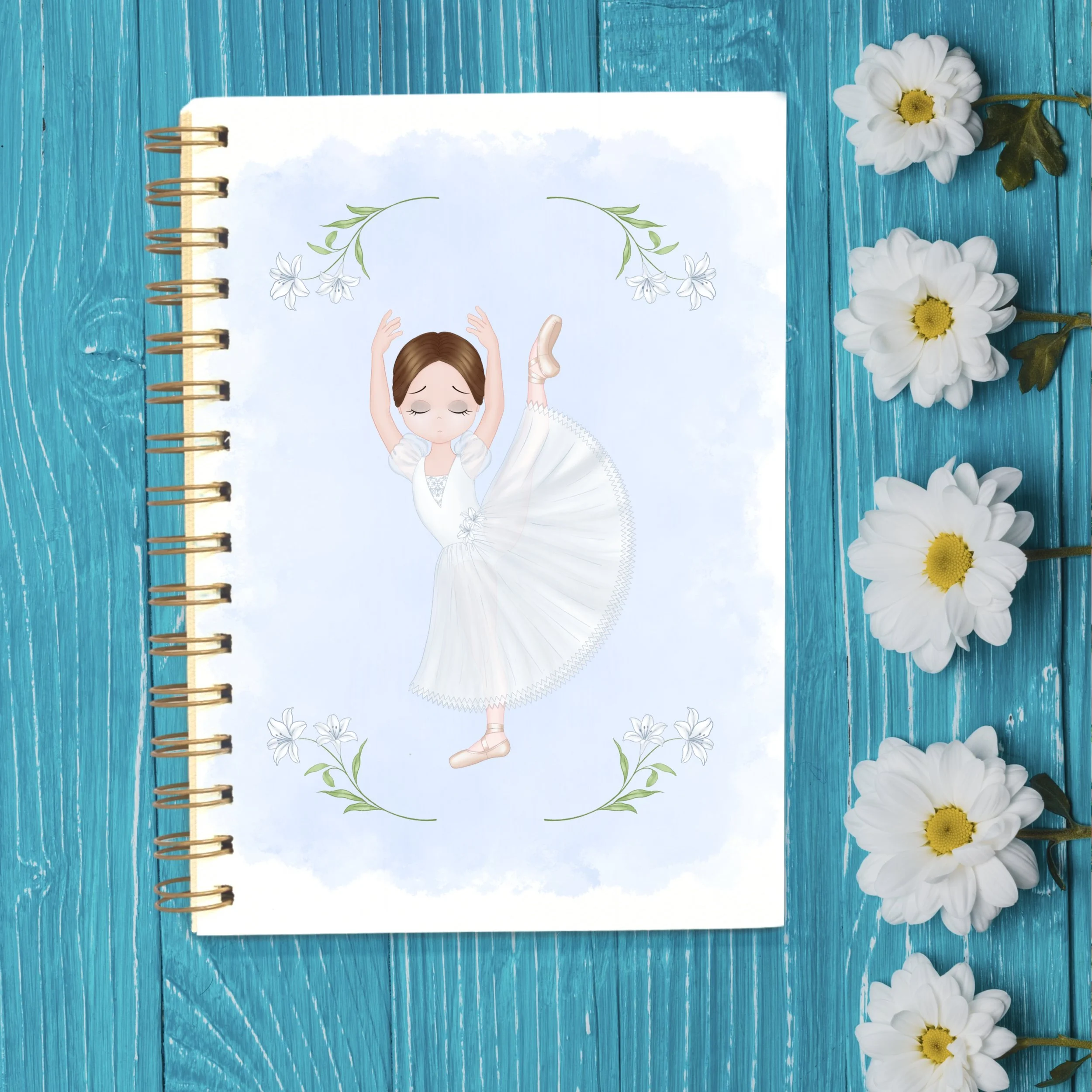 Giselle  Spiral notebook