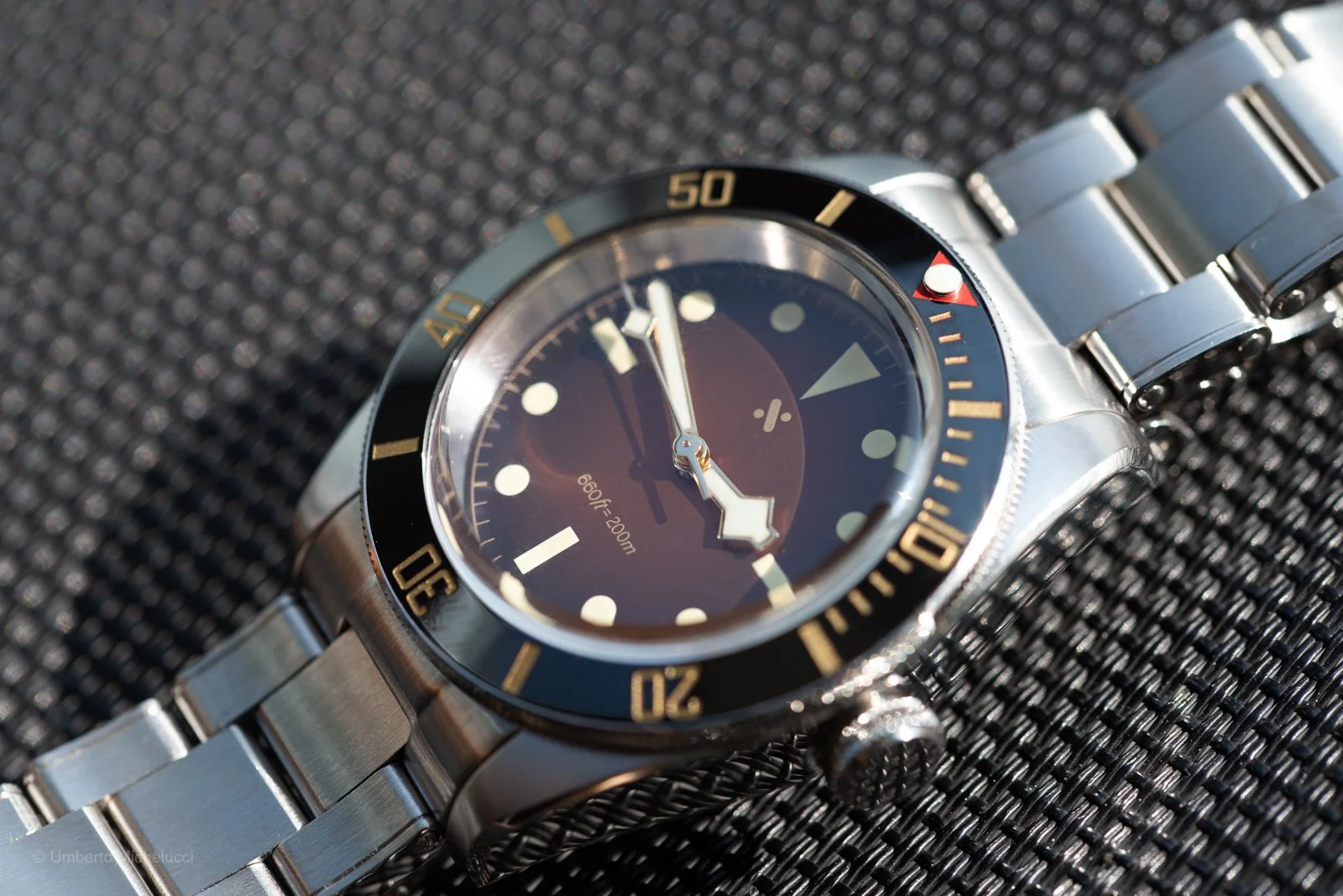 A diver with some class