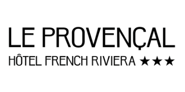 Logo de l'hôtel Le Provençal, Hôtel French Riviera, avec trois étoiles