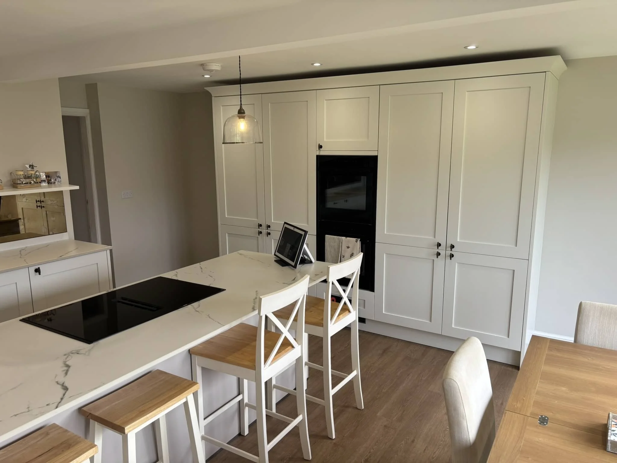 Painted Shaker Kitchen in Cleethorpes