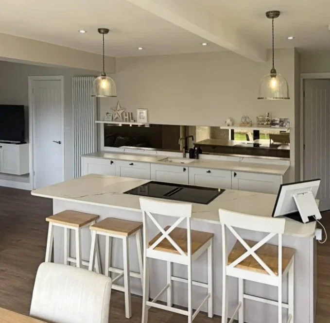 Painted Shaker Kitchen in Cleethorpes