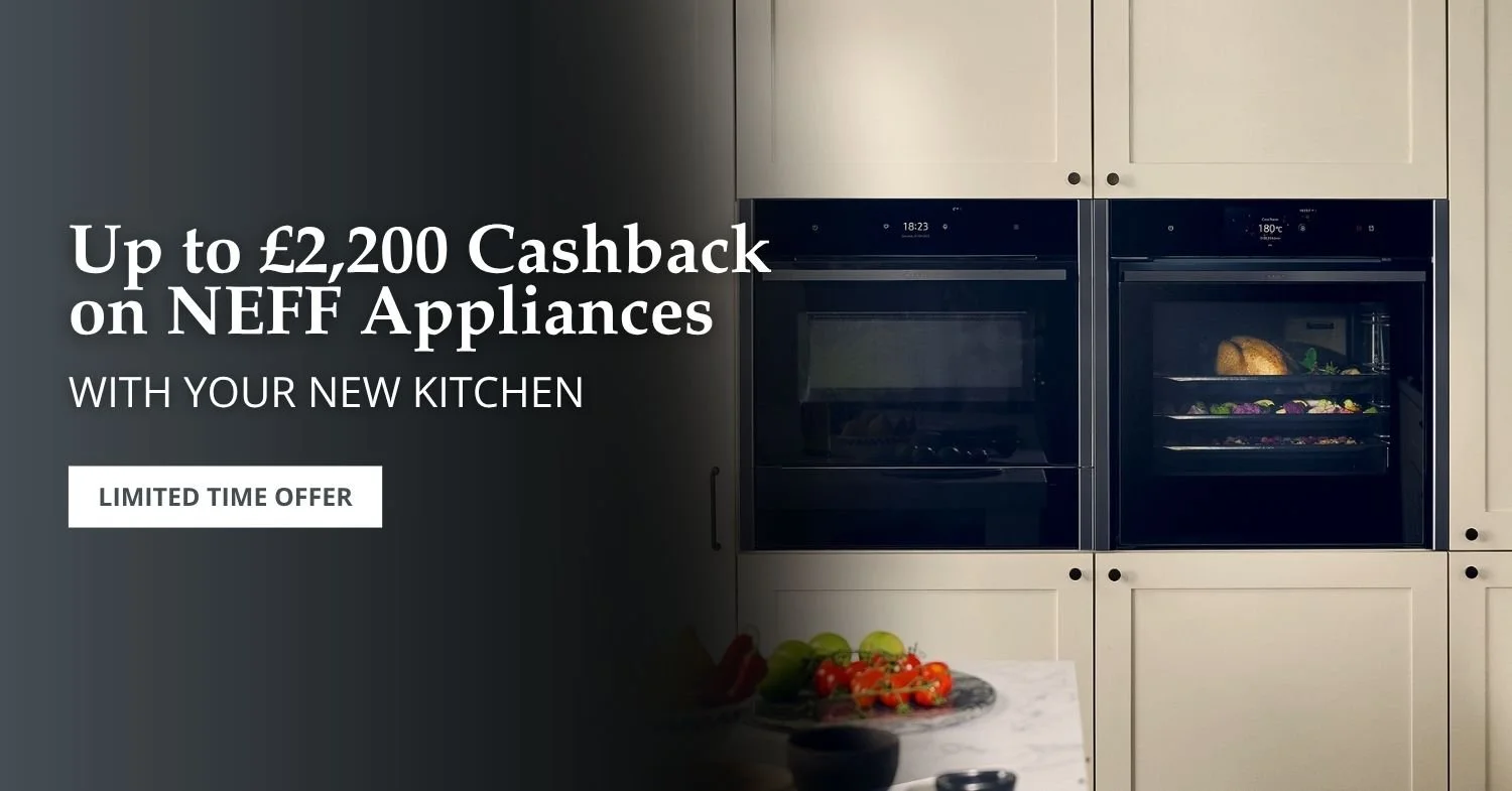 Get Up to £2,200 Cashback on NEFF Appliances 