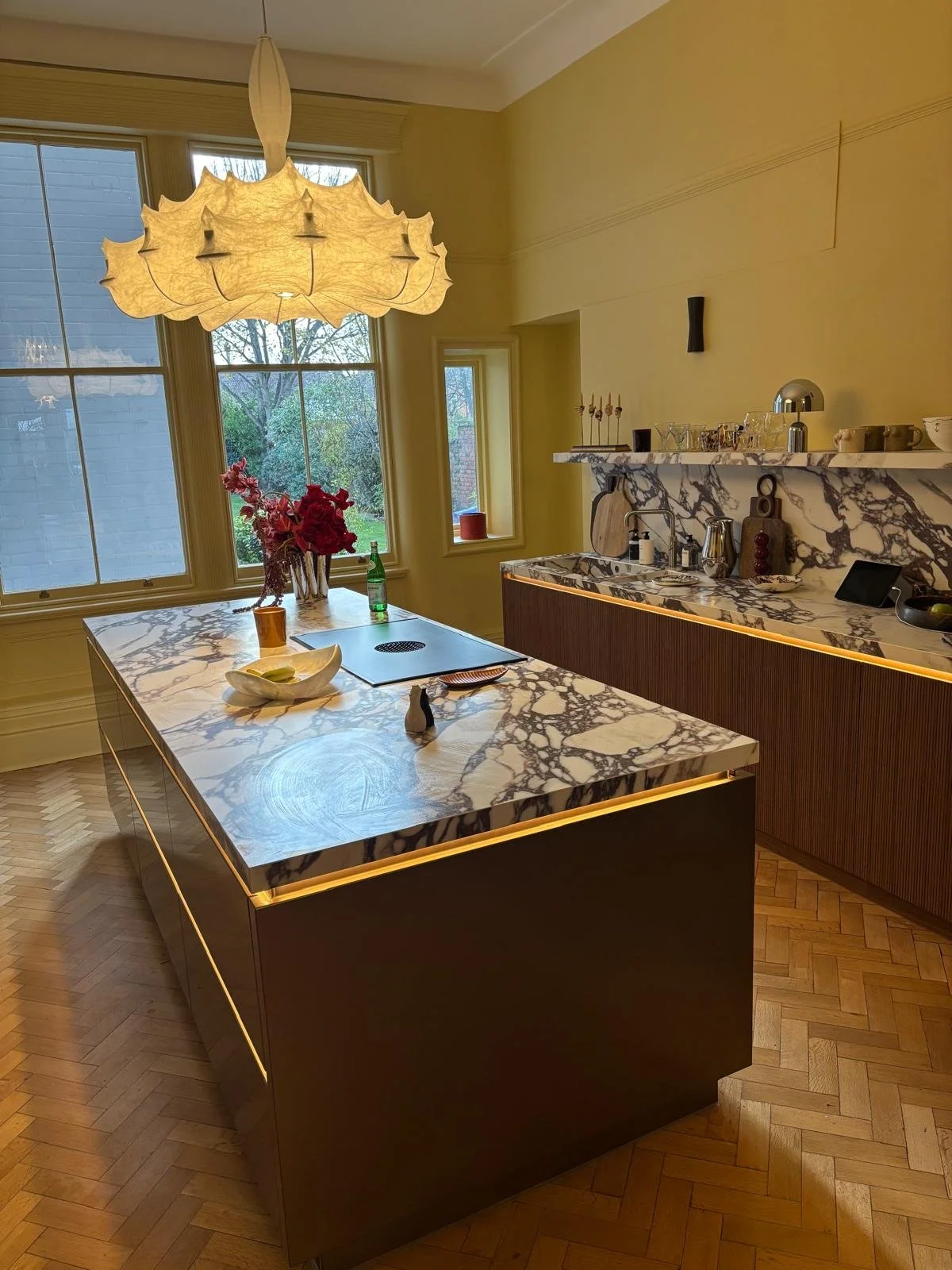 Stacey Dooley’s Fluted Walnut Kitchen in Liverpool