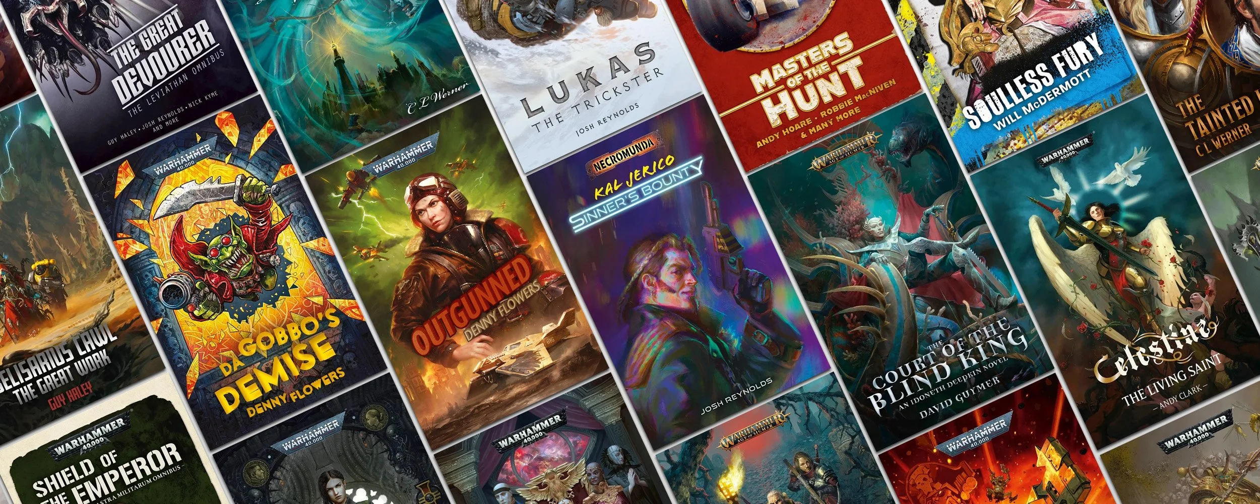 Black Library book covers